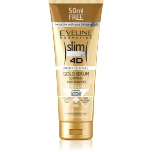 Eveline Slim Extreme 4D Gold Serum Slimming And Shaping Modellierendes Serum für Bauch, Oberschenkel und Gesäß 250 ml
