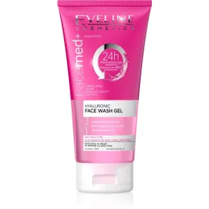 Eveline FaceMed+ Hyaluronic Face Wash Gel 3in1 Reinigungsgel für alle Hauttypen 150 ml