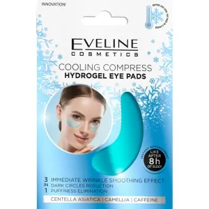 Eveline Cosmetics Hydra Expert feuchtigkeitsspendende Gel-Maske für den Augenbereich mit kühlender Wirkung 2 St