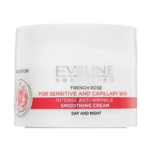 Eveline French Rose Hialuron Smoothing Face Cream Pflegende Creme für alle Hauttypen 50 ml