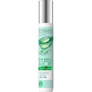 Eveline Organic Aloe+Collagen Moisturizing Roll On Eye Contour roll-on mit Hydratationswirkung 15 ml