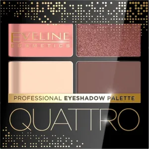Eveline Quattro Professional Eyeshadow Palette 06 Lidschattenpalette 3,2 g