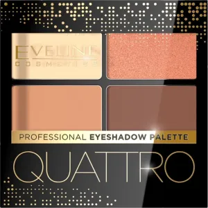 Eveline Quattro Professional Eyeshadow Palette 1 Lidschattenpalette 3,2 g