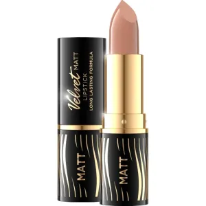 Eveline Velvet Matt Lipstick langanhaltender Lippenstift für einen matten Effekt 500 Nude