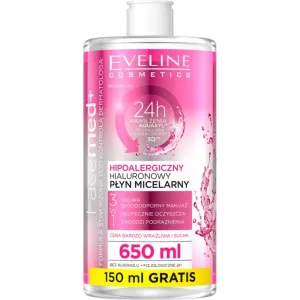 Eveline FaceMed+ Cleansing Micellar Water mizellares Abschminkwasser für alle Hauttypen 650 ml