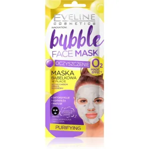Eveline Cosmetics Bubble Mask textile Maske mit Reinigungseffekt 1 St
