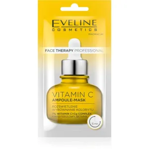 Eveline Cosmetics Face Therapy Vitamin C Creme-Maske zur Verjüngung der Gesichtshaut 8 ml