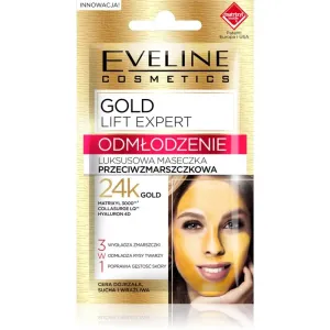 Eveline Cosmetics Gold Lift Expert verjüngende Maske 3 in1 7 ml