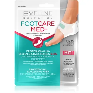 Eveline Cosmetics Foot Care Med Peelingmaske für die Fersen 2 St