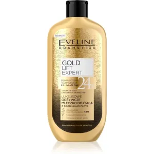 Eveline Cosmetics Gold Lift Expert nährende Körpercrem mit Goldpuder 350 ml