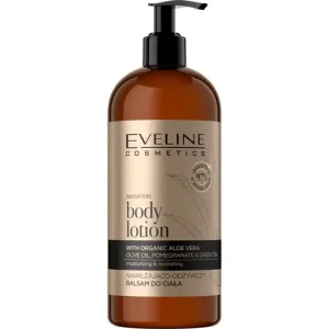 Eveline Cosmetics Organic Gold feuchtigkeitsspendendes Körperbalsam mit Aloe Vera 500 ml