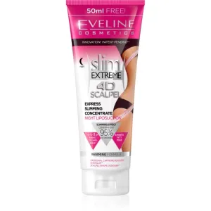 Eveline Slim Extreme 4D Scalpel Express Slimming Concentrate Night Liposuction Modellierendes Serum für Bauch, Oberschenkel und Gesäß 250 ml