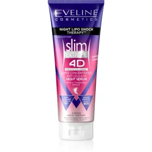 Eveline Cosmetics Slim Extreme superkonzentriertes Serum für die Nacht mit wärmender Wirkung 250 ml
