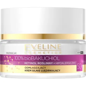 Eveline Cosmetics Bio Bakuchiol Tages- und Nachtscreme gegen Falten 50+ 50 ml