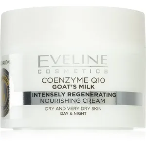 Eveline COENZYME Q10 Goat's Milk Intensely Regenerating Day&Night Cream Gesichtscreme mit Hydratationswirkung 50 ml