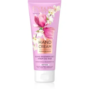 Eveline Cosmetics Flower Blossom regenerierende Intensivcreme für die Hände 75 ml
