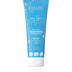 Eveline Cosmetics My Life My Hair feuchtigkeitsspendender Conditioner mit Peptiden 250 ml