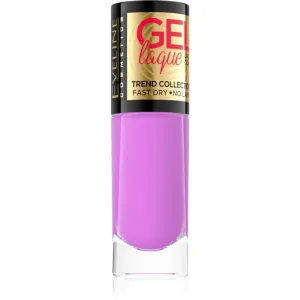 Eveline Cosmetics 7 Days Gel Laque Nail Enamel Gel-Lack für Fingernägel - keine UV/LED Lampe erforderlich Farbton 205 8 ml