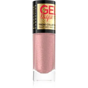 Eveline Cosmetics 7 Days Gel Laque Nail Enamel Gel-Lack für Fingernägel - keine UV/LED Lampe erforderlich Farbton 214 8 ml