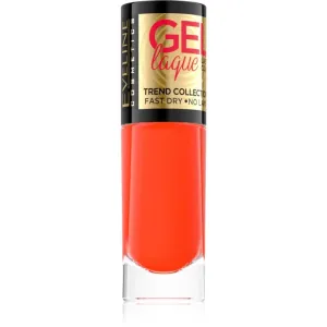 Eveline Cosmetics 7 Days Gel Laque Nail Enamel Gel-Lack für Fingernägel - keine UV/LED Lampe erforderlich Farbton 219 8 ml
