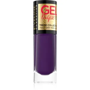 Eveline Cosmetics 7 Days Gel Laque Nail Enamel Gel-Lack für Fingernägel - keine UV/LED Lampe erforderlich Farbton 229 8 ml
