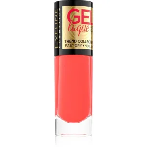 Eveline Cosmetics 7 Days Gel Laque Nail Enamel Gel-Lack für Fingernägel - keine UV/LED Lampe erforderlich Farbton 230 8 ml