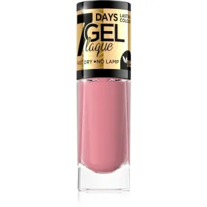 Eveline Cosmetics 7 Days Gel Laque Nail Enamel Gel-Lack für Fingernägel - keine UV/LED Lampe erforderlich Farbton 42 8 ml