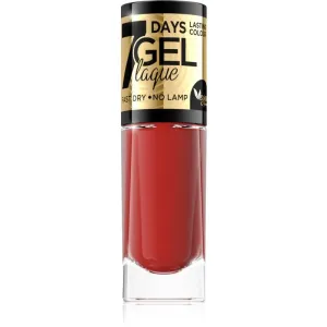 Eveline Cosmetics 7 Days Gel Laque Nail Enamel Gel-Lack für Fingernägel - keine UV/LED Lampe erforderlich Farbton 53 8 ml