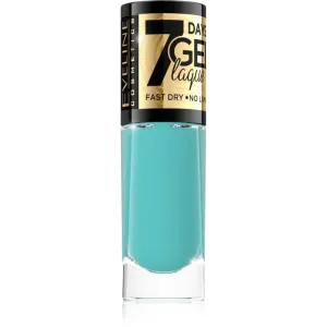 Eveline Cosmetics 7 Days Gel Laque Nail Enamel Gel-Lack für Fingernägel - keine UV/LED Lampe erforderlich Farbton 86 8 ml