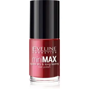 Eveline Cosmetics Mini Max schnelltrocknender Nagellack Farbton 521 5 ml