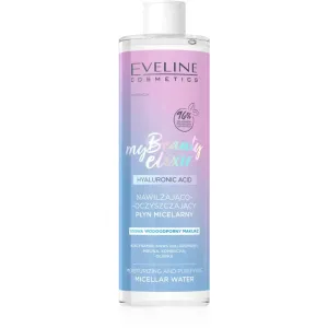 Eveline Cosmetics My Beauty Elixir Hydra Raspberry feuchtigkeitsspendendes Mizellenwasser für normale und trockene Haut 400 ml