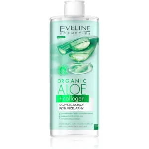 Eveline Cosmetics Organic Aloe+Collagen reinigendes Mizellenwasser 500 ml