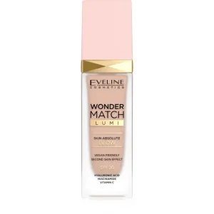 Eveline Cosmetics Wonder Match Lumi feuchtigkeitsspendendes Make up mit glättender Wirkung SPF 20 Farbton 15 Natural Neutral 30 ml