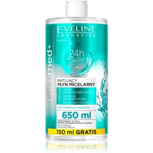 Eveline Cosmetics FaceMed+ mattierendes Mizellenwasser 650 ml #1070204