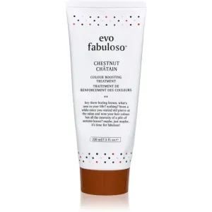 EVO Fabuloso Colour Boosting Treatment Maske für die Haare für eine leuchtendere Haarfarbe Farbton Chestnut 220 ml