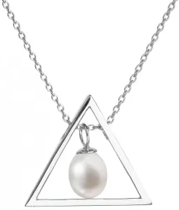 Evolution Group Silber Halskette mit echter Perle 22024.1 (Halskette, Anhänger)