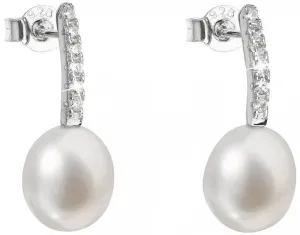 Evolution Group Silber Ohrringe mit echten Perlen 21034.1