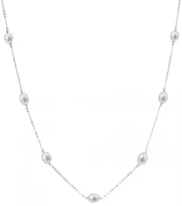 Evolution Group Silberkette mit echten Perlen 22016.1