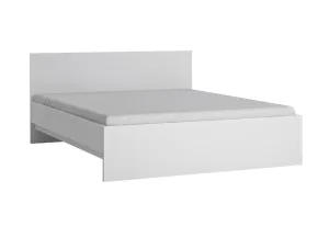Doppelbett FRILO II + Lattenrost, 160x200, weiß