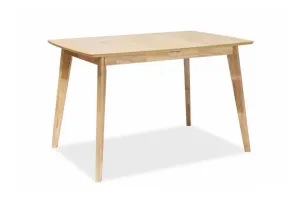 Ausziehbarer Tisch NORDA, 120-160x75x80, Eiche