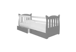 Kinderbett PENA, 160x75, grau