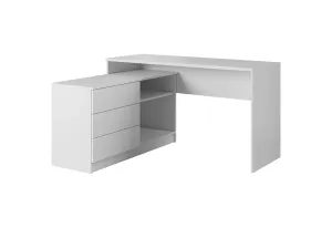 Schreibtisch METI 138,2x76x50,4, weiß