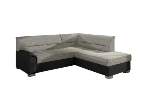 Ausziehbares Sofa JAKOB, 250x87x208, berlin01/soft011black, recht