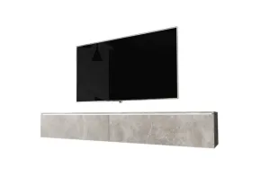 TV-Tisch MENDES D 180, 180x30x32, beton