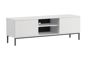 TV-Tisch ZOJA 2, 150x50x41, weiß