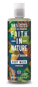 Faith in Nature Argan Duschgel und Sheabutter (Nourishing Body Wash) 400 ml