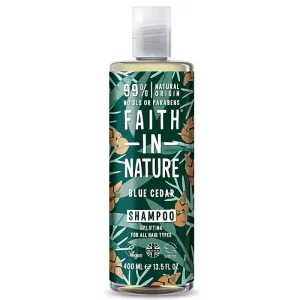 Faith in Nature Natürliches Shampoo für Männer Blaue Zeder 400 ml