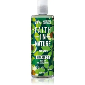 Faith in Nature Pflegendes Naturshampoo mit Avocadoöl für alle Haartypen ing Shampoo)}} 400 ml
