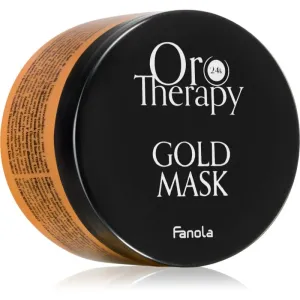 Fanola Oro Therapy Gold Mask Hydratisierende Maske für trockenes und ungeschmeidiges Haar 300 ml