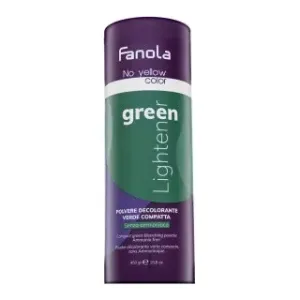 Fanola No Yellow Color Compact Green Bleaching Powder Puder zur Haaraufhellung 450 g